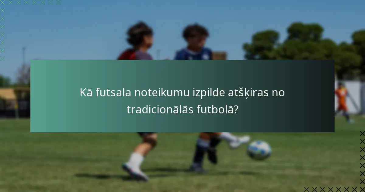 Kā tiek regulēta spēlētāju uzvedība futsalā?