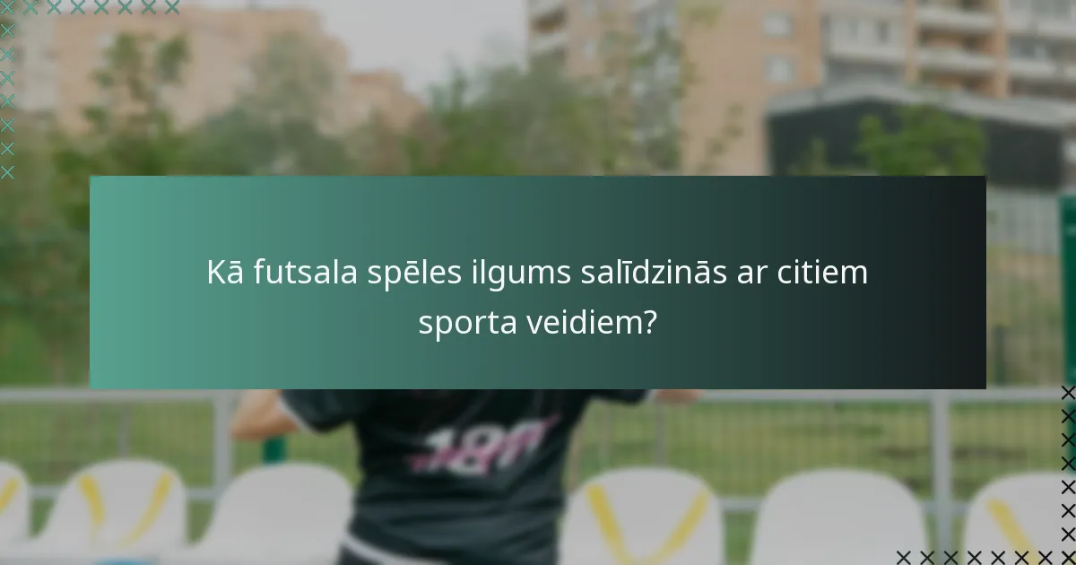 Kas ir pārtraukuma laiks futsalā?