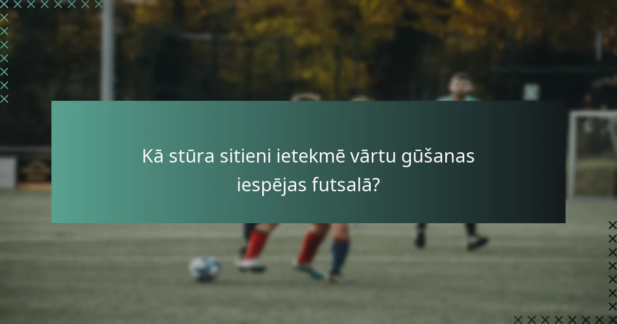 Kāda ir optimālā spēlētāju pozicionēšana stūra sitieniem?