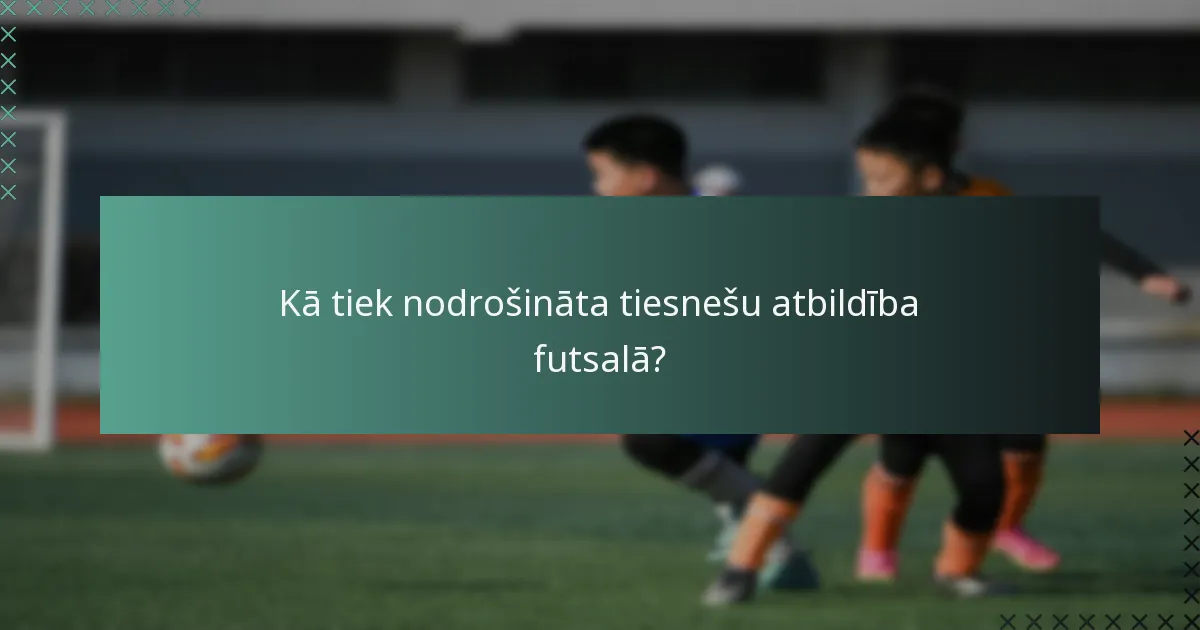 Kādi ir futsala tiesnešu hierarhijas līmeņi?