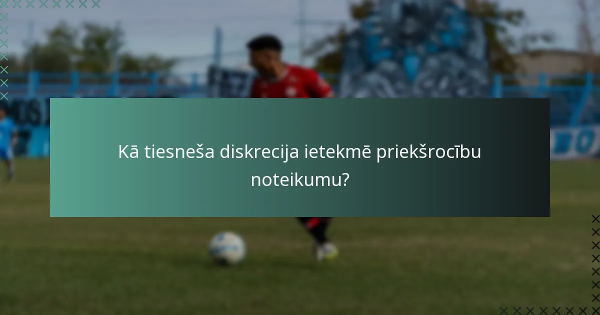 Kā spēlētāju rīcība ietekmē priekšrocību noteikumu?