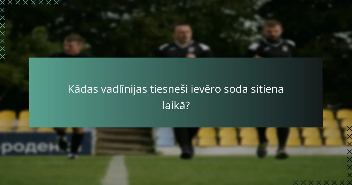 Kādi ir daži soda sitiena scenāriji futsalā?