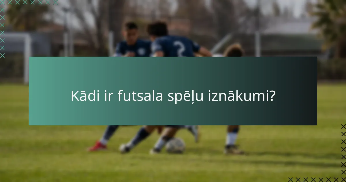 Kādi ir oficiālie futsala noteikumi attiecībā uz vārtu gūšanu?