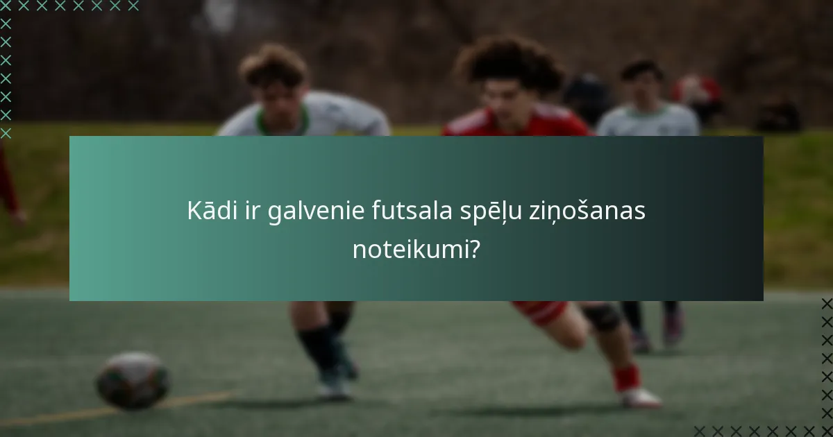 Kādi resursi ir pieejami futsala tiesnešiem un amatpersonām?