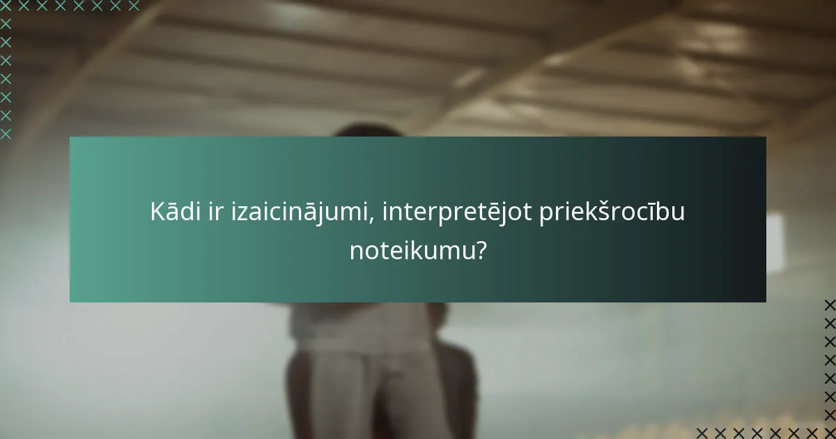 Kāds ir priekšrocību noteikuma ietekme uz spēles plūsmu?